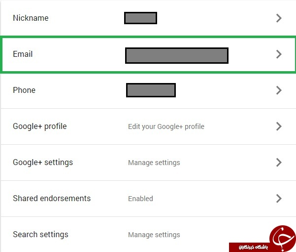 حساب کاربری گوگل را ایمن کنیم+تصاویر