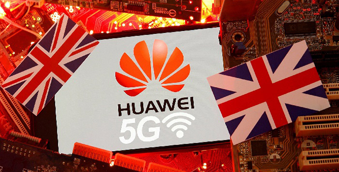 خروج هواوی از بازار 5G انگلستان